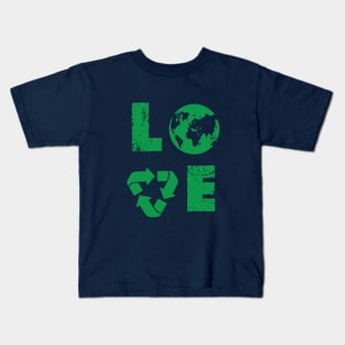 Earth Day Shirt Teacher Environment Day Recycle Earth Day Kids T-Shirt